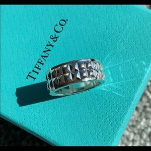 Tiffany & Co. Diamond Point Band, Sterling